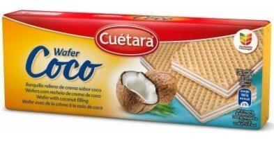 Galletas wafer coco